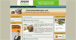 Desktop Screenshot of infusionesmedicinales.com